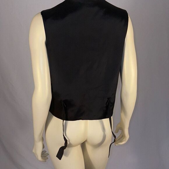 Vintage CLIO International Children Tapestry Vest Womens Size Large - Picture 8 of 13